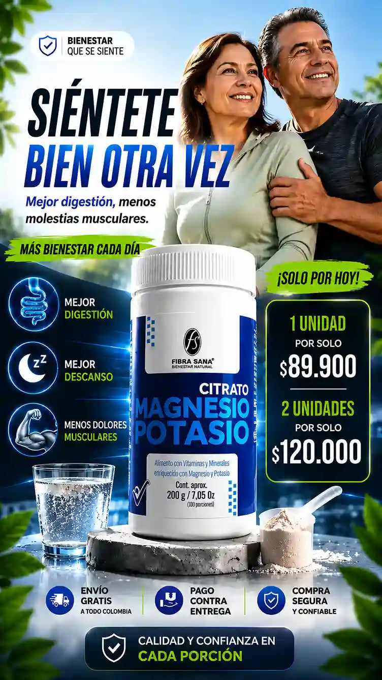 Citrato de Magnesio y Potasio