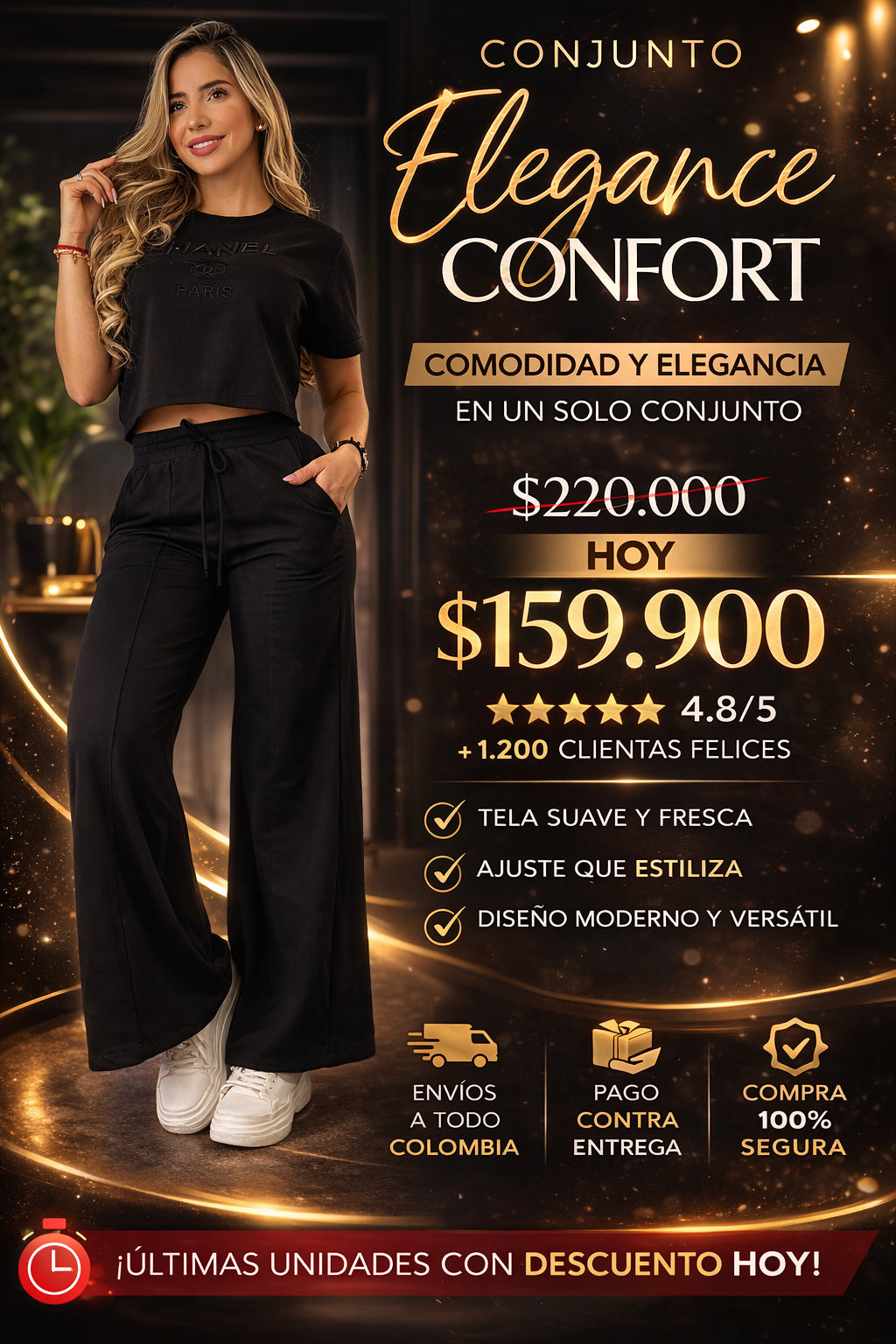 Conjunto Elegance Confort
