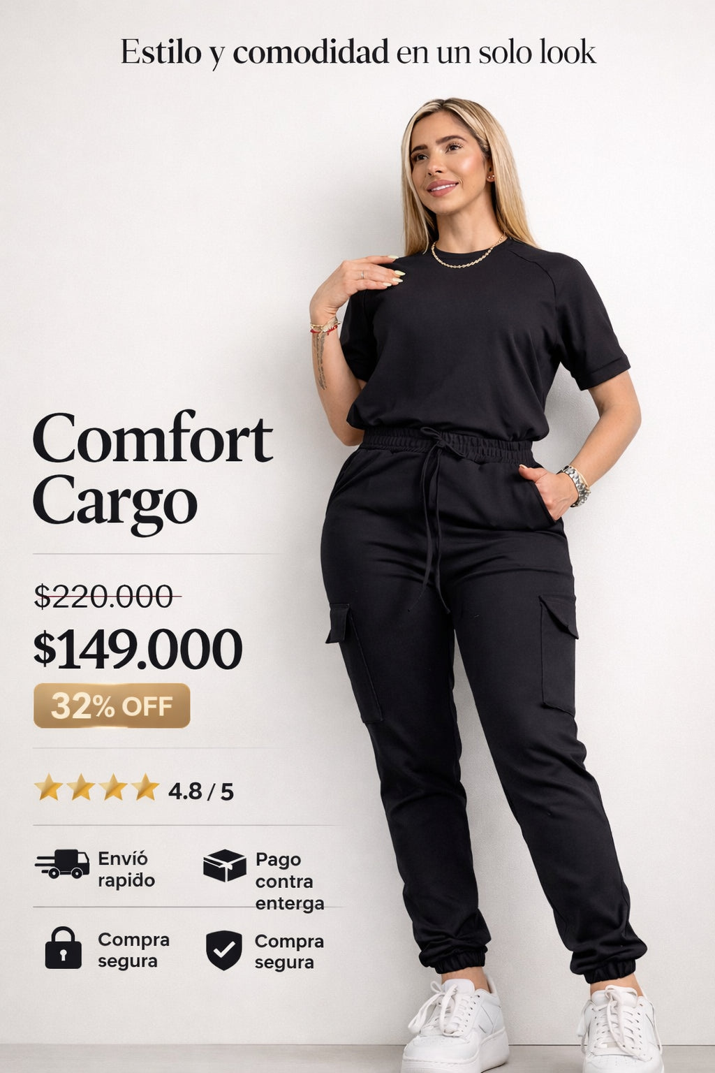 Conjunto Cargo Confort